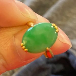 Selling my 22 kt jade ring